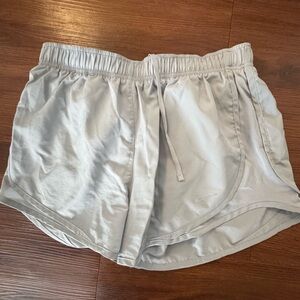 Nike Women's Athletic Light Gray Shorts